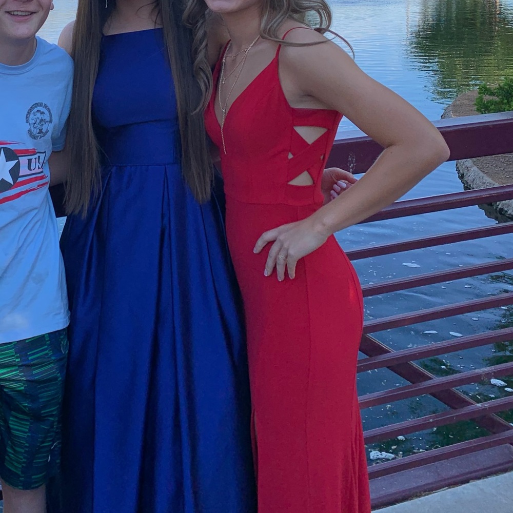 RED PROM DRESS